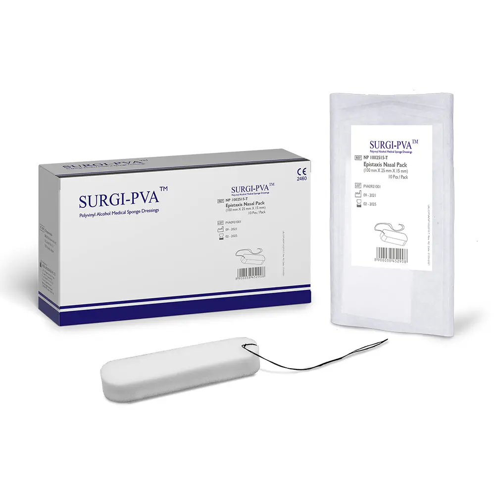 SURGI - PVA Epistaxis Nasal Packing with Pull String/Thread