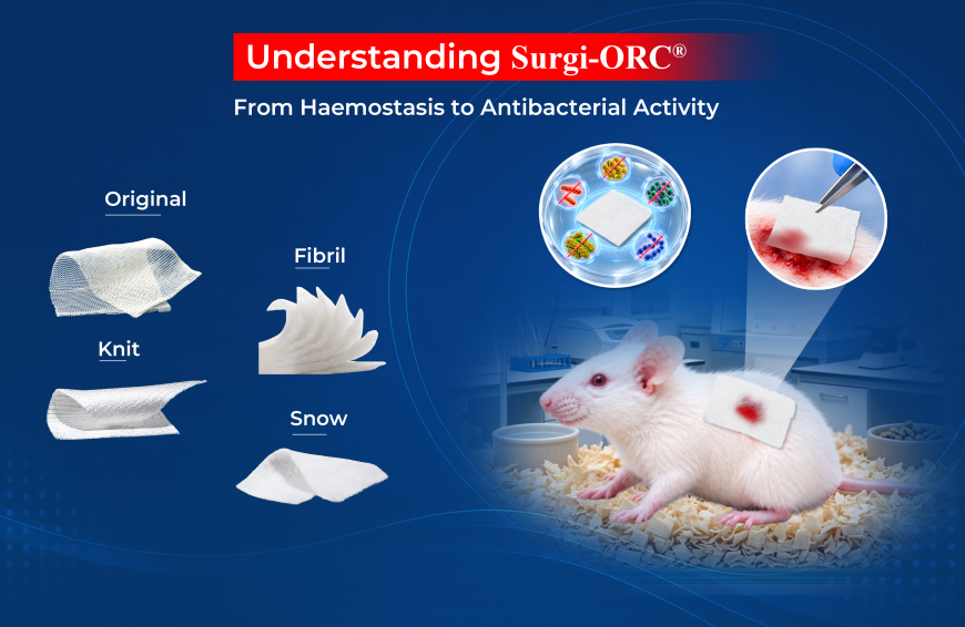 Surgi-ORC®: Haemostasis & Antibacterial Activity